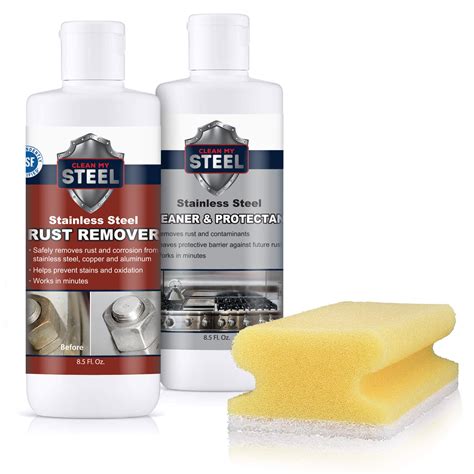 Stainless Steel Rust Remover and Protectant Kits