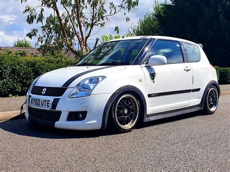 2010 SUZUKI SWIFT - WHITE - MODIFIED - LOW MILEAGE | in Chesham, Buckinghamshire | Gumtree