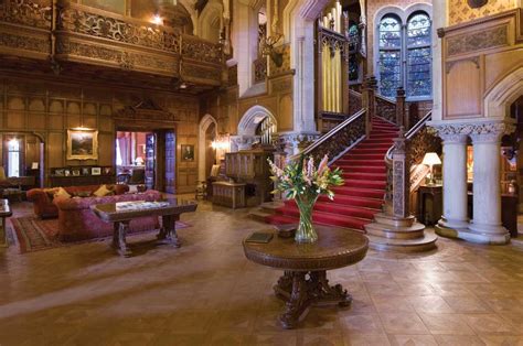 Castle interiors at The Carnegie Club at Skibo Castle, Dornoch Skibo ...