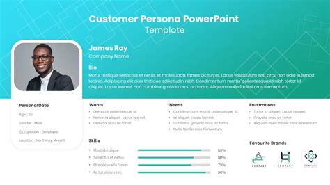 Customer Persona Template for PowerPoint - SlideBazaar