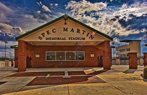 Spec Martin Memorial Stadium, DeLand, FL where Stetson University, and local high schools play ...