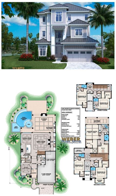 Simple Beach House Plans – Enjoy The Beach Life In Style - House Plans