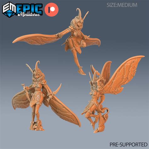 Téléchargement Moth Girl Set / Huge Insect Hybrid / Insectoid Warrior ...