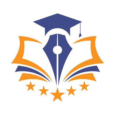 Education school logo design 17438322 Vector Art at Vecteezy