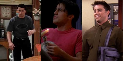 Friends: Joey's 10 Best Outfits | Screen Rant