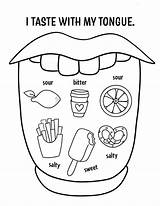 Tongue Coloring Pages  Vrogueco sketch template