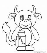Baby Cow Coloring Page  Free Printable Pages sketch template