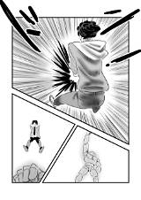 地球侵略めんどくさい 6話  ジャンプルーキー！ sketch template