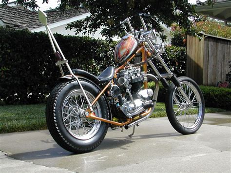 cool triumph chopper! | Old school chopper, Triumph chopper, Harley davidson bikes