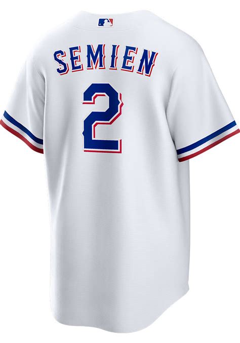 Marcus Semien Rangers Replica Home Jersey