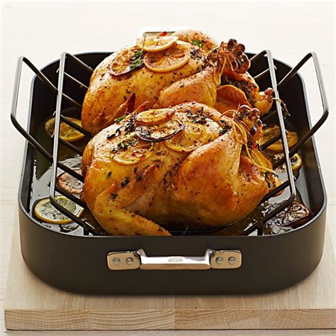 Calphalon Elite Nonstick Roaster With Rack | Williams Sonoma AU