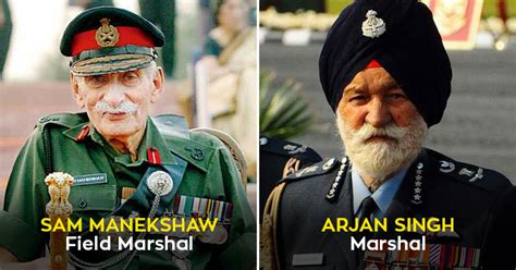 With Marshal Arjan Singh No More, Here Are Three Field Marshals India ...