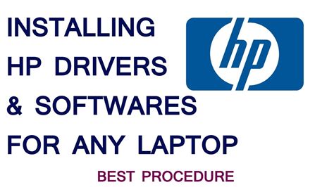 Installing HP drivers and softwares - Easiest Process - YouTube