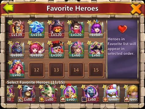 What heroes for top 5? : r/CastleClash