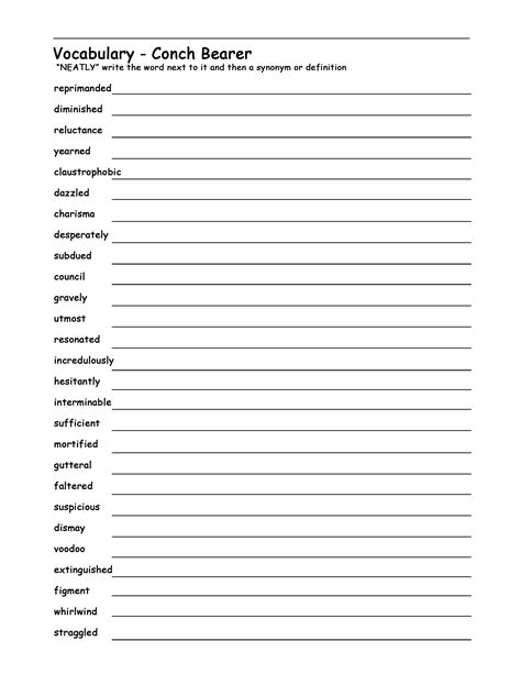 12 Best Images of Classroom Vocabulary Worksheets - Classroom Language ...