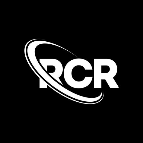 RCR logo. RCR letter. RCR letter logo design. Initials RCR logo linked with circle and uppercase ...