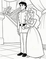 Princess & Prince Coloring Pages  Home sketch template