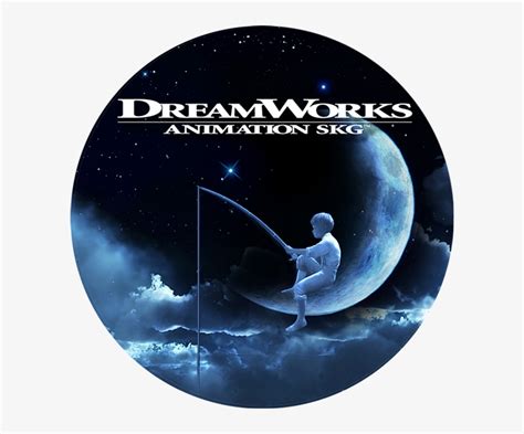 Dreamworks Animation Logo Png - Dreamworks Boy On The Moon - 600x600 ...