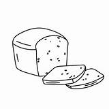 Bread Coloring Vector Art Icons And Graphics For Free Download sketch template
