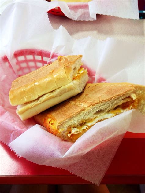 Puerto Rican breakfast sandwich - the best! | Puerto rican breakfast ...