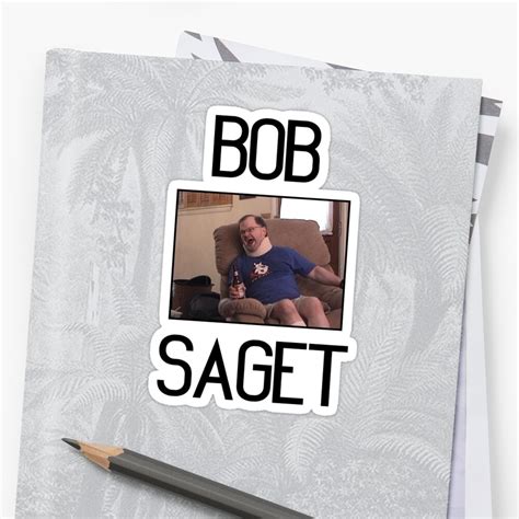 "Tourettes Guy "Bob Saget"" Stickers by Hal Furness | Redbubble