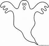 Ghost  Coloring Page Halloween sketch template