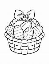 Free Easter Basket Coloring Pages At GetDrawings  Download sketch template