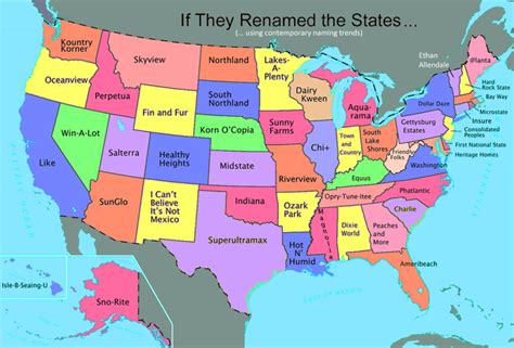 Us Map With Full State Names | Printable Map Of USA