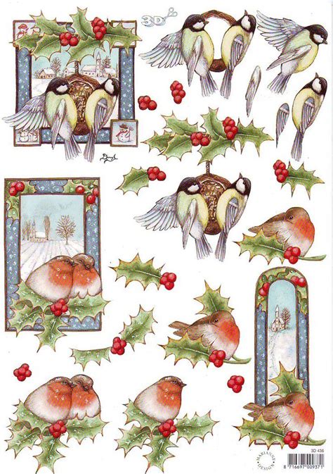 Épinglé par Dorota Wrona sur Decoupage-3D | Animaux de noël, Feuilles 3d, Image noel