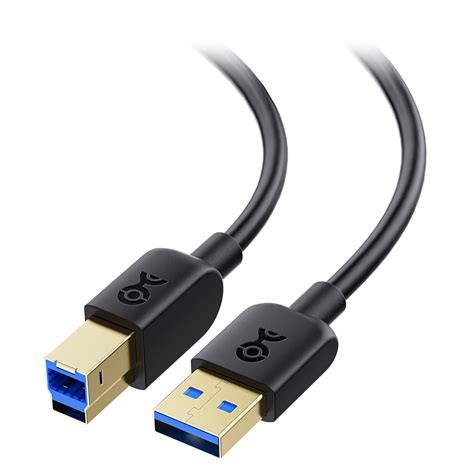 USB 3.2 Gen 1 Type-A to Type-B SuperSpeed Cable - 15ft, usb type a ...