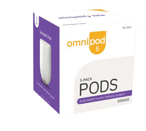 Omnipod 5 | 5 Pack, G6 Pods