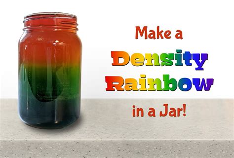 Make a Density Rainbow