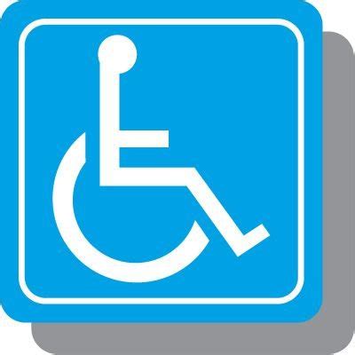 Handicapped Symbol Decor Signs | Emedco