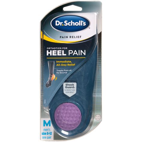 Dr. Scholl's PRO Pain Relief Orthotics for Heel Pain Insoles, Men 8-12 | FSAstore.com