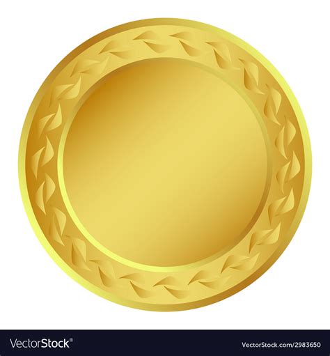 Gold medal Royalty Free Vector Image - VectorStock