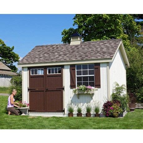 Amish Made Colonial Pinehurst Garden Shed Kit | Garden shed kits, Building a shed, Diy shed plans