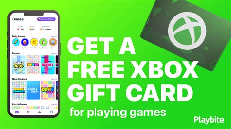 Get FREE Xbox Gift Cards - Playbite