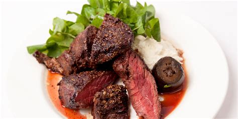 Onglet Steak Recipe with Horseradish Cream - Great British Chefs