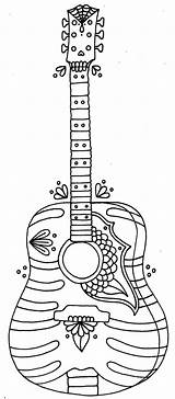 Dibujos De Guitarra Para Colorear E Imprimir– ColoringOnlyCom sketch template