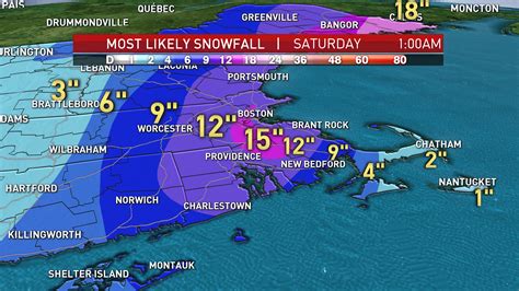 NBC 10 Boston Weather Team Projections: When Will the Storm Hit, And ...