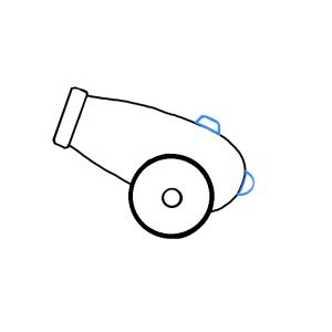 How to Draw a Cannon - Step by Step Easy Drawing Guides - Drawing Howtos