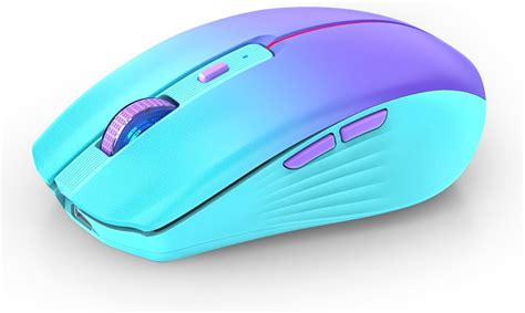 Amazon.com: SOLAKAKA SM66 Pink Silent Dual Mode Bluetooth/2.4GHz Wireless Mouse, Adjustable 4200 ...