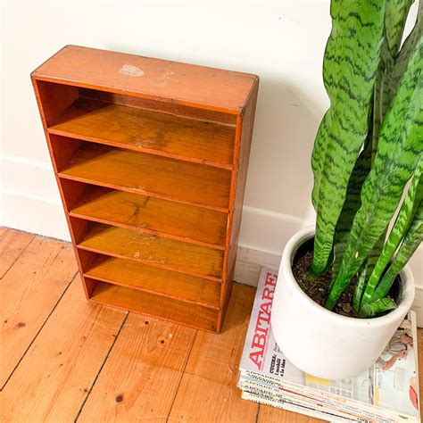 WOODEN PIGEON HOLE SHELVES #2