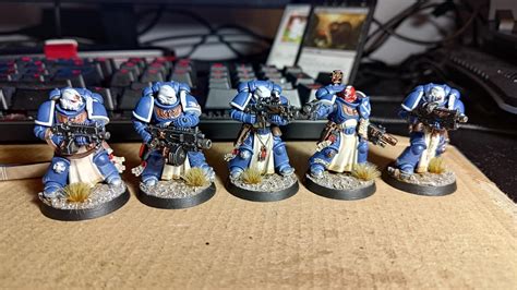 Finally finished my sternguard veterans : r/Ultramarines