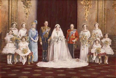 6th November 1935 : marriage of the Duke and Duchess of Gloucester | Royal wedding gowns, Royal ...