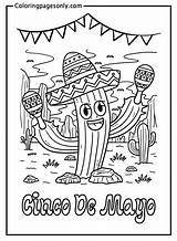 89 Cinco De Mayo Coloring Pages  ColoringPagesOnlycom sketch template