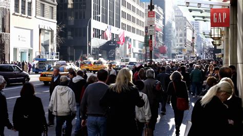Large Crowd Of People On New York City Stock Footage SBV-301093649 - Storyblocks