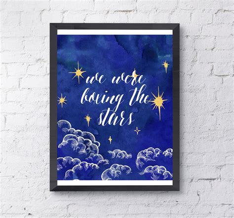 Jack's Mannequin Dark Blue Lyric Poster