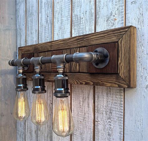 Bathroom vanity lights Bathroom lights Bathroom Lighting | Etsy | Rustic vanity lights, Light ...