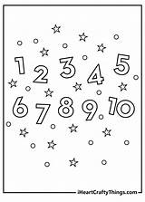 Free Coloring Pages Numbers Fun And Educational For Kids sketch template